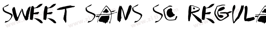 Sweet Sans SC Regula字体转换